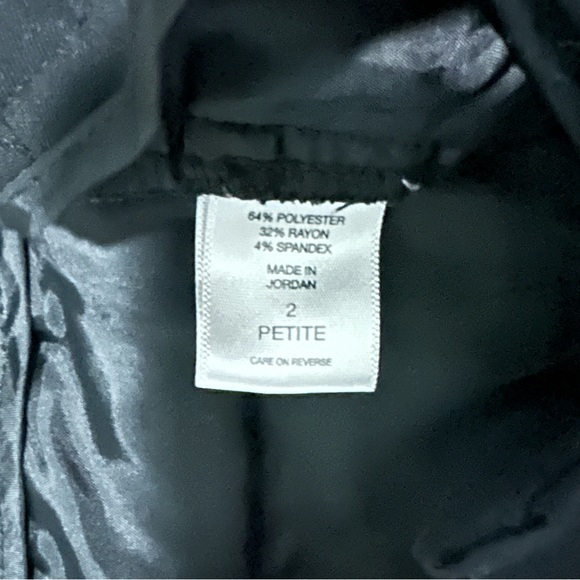 New York and Company Low Waisted Black Slacks - Picture 7 of 7